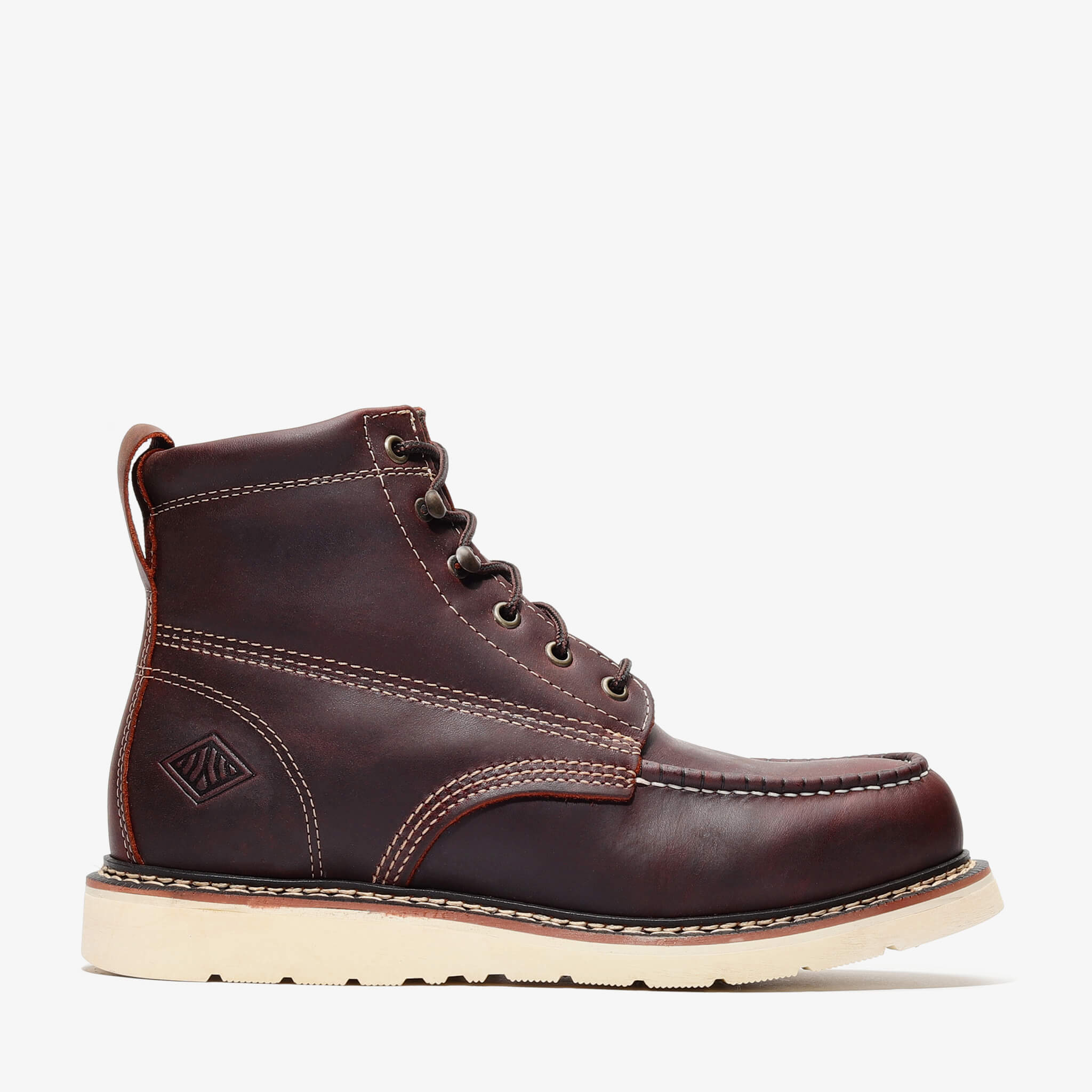 Frontier Classic Work Boot 6" with Moc Toe (US 13-15) | Burgundy