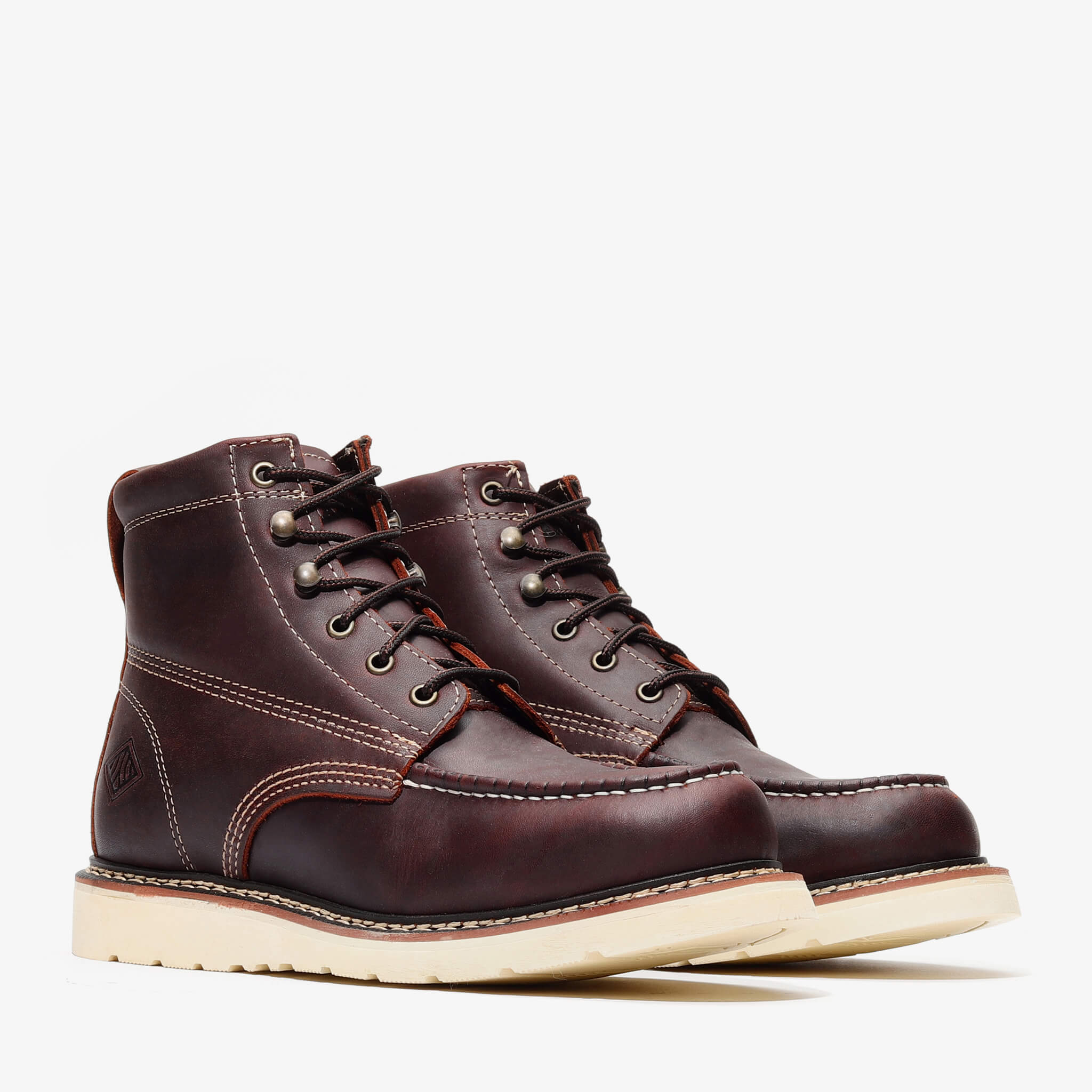 Frontier Classic Work Boot 6" with Moc Toe (US 13-15) | Burgundy