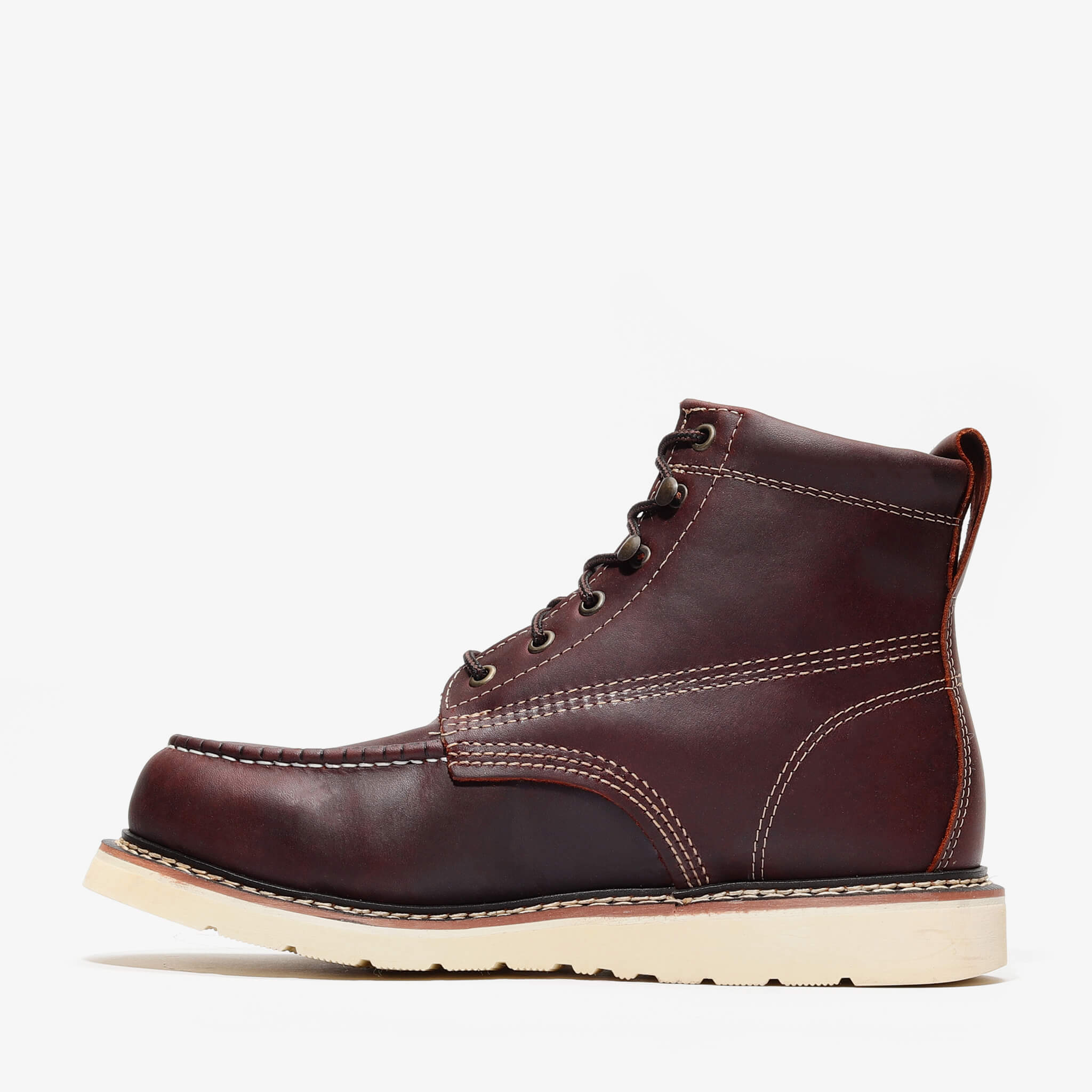 Frontier Classic Work Boot 6" with Moc Toe (US 13-15) | Burgundy
