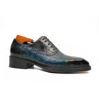 Blue Crocodile Oxford Shoes Goodyear | Norwegian 8015