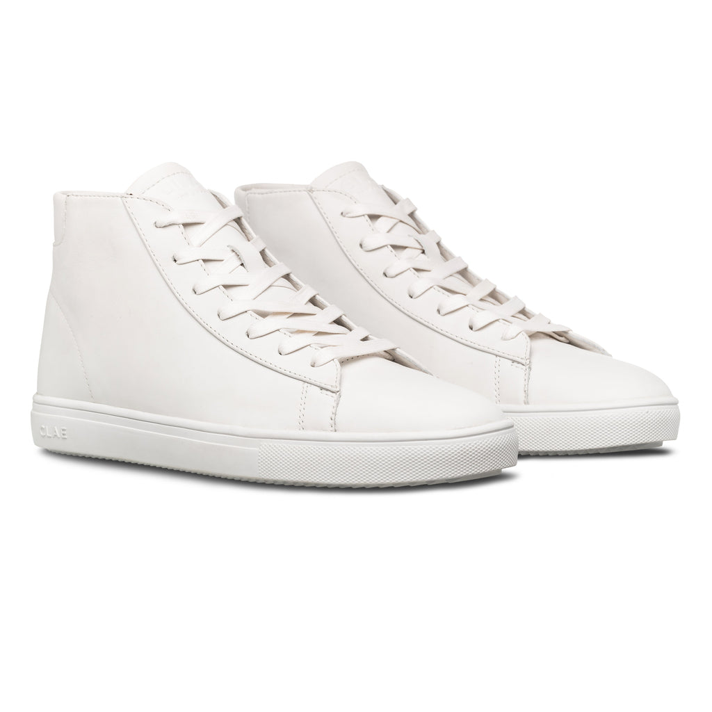 Bradley Mid Sneaker | White