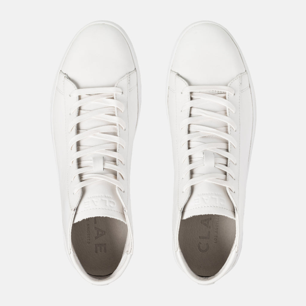 Bradley Mid Sneaker | White