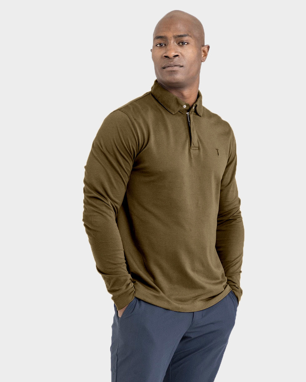 Long Sleeve Perfect Polo