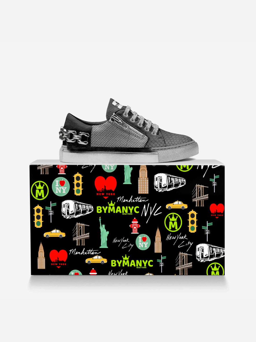 BYMANYC ® NYC Upper East Opulence Timeless Vegan Luxury Sneakers