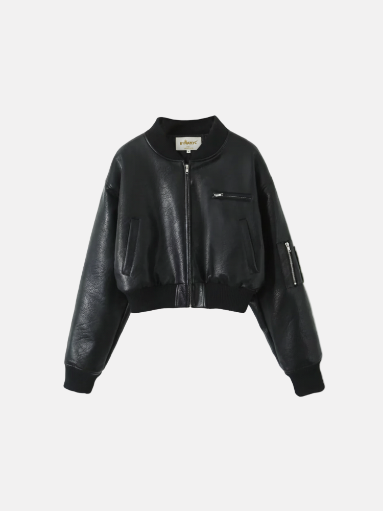 Retro-Style Zipper Jacket