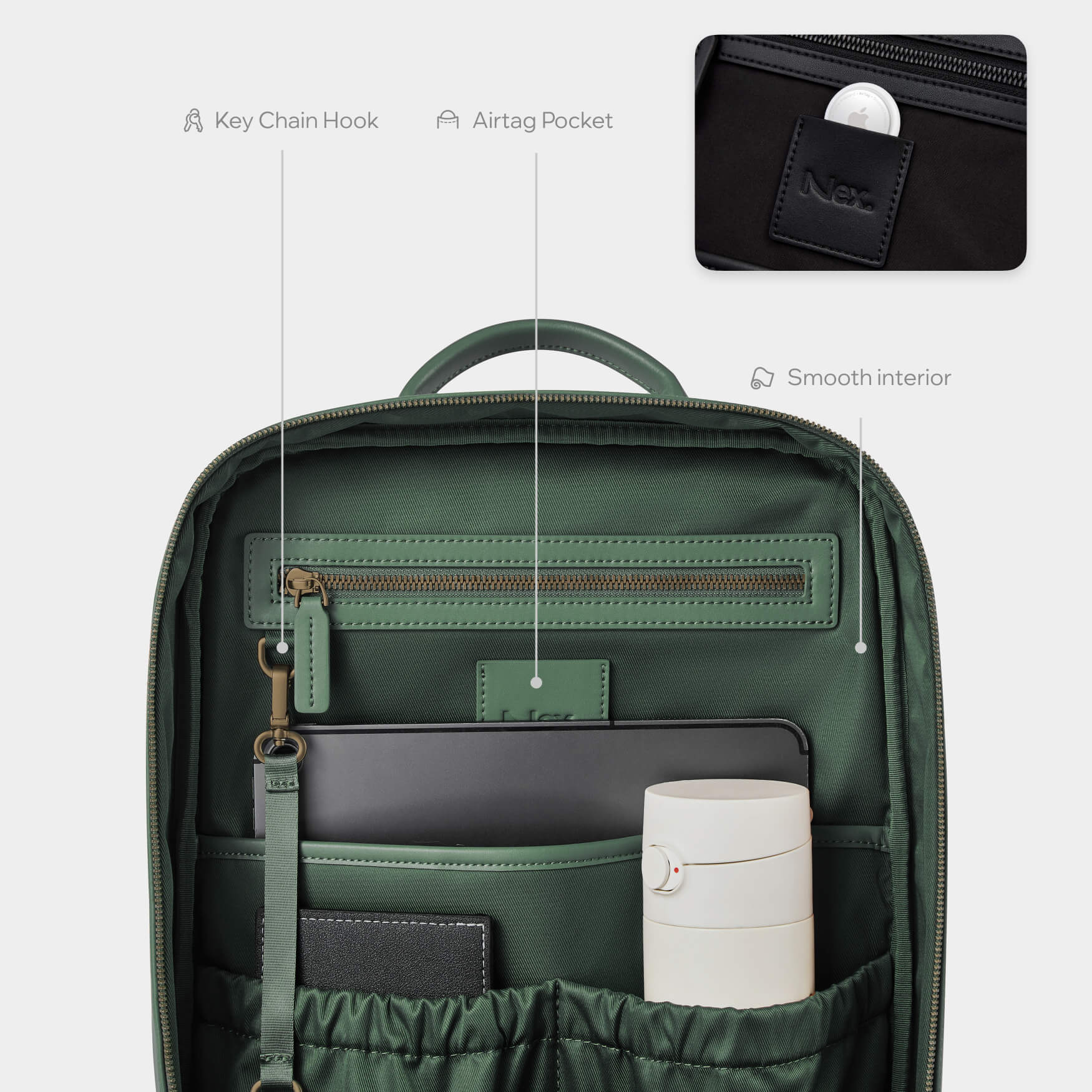 Hawaii Underseat Backpack | Green