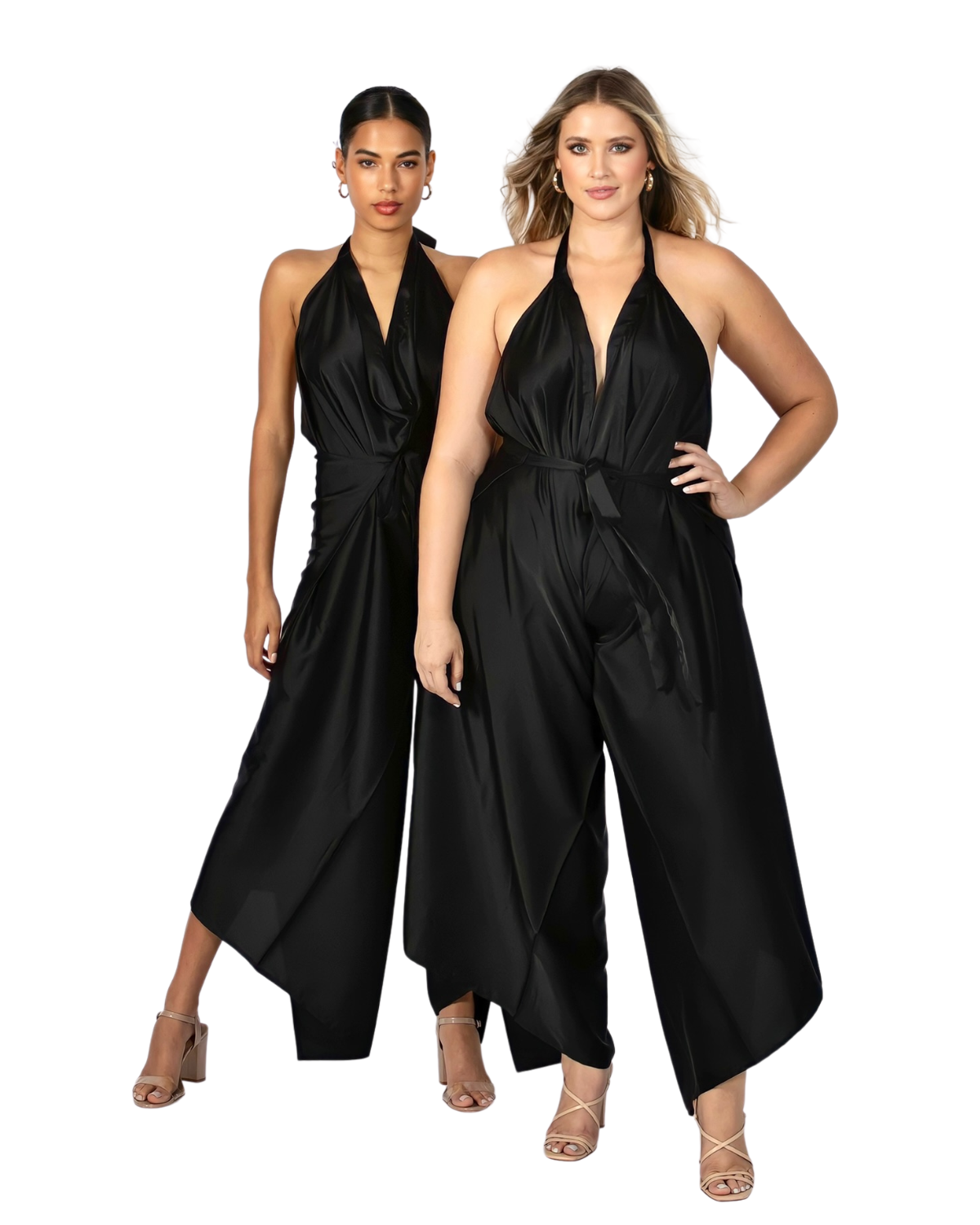 Pant to Jumpsuit Viscose Satin