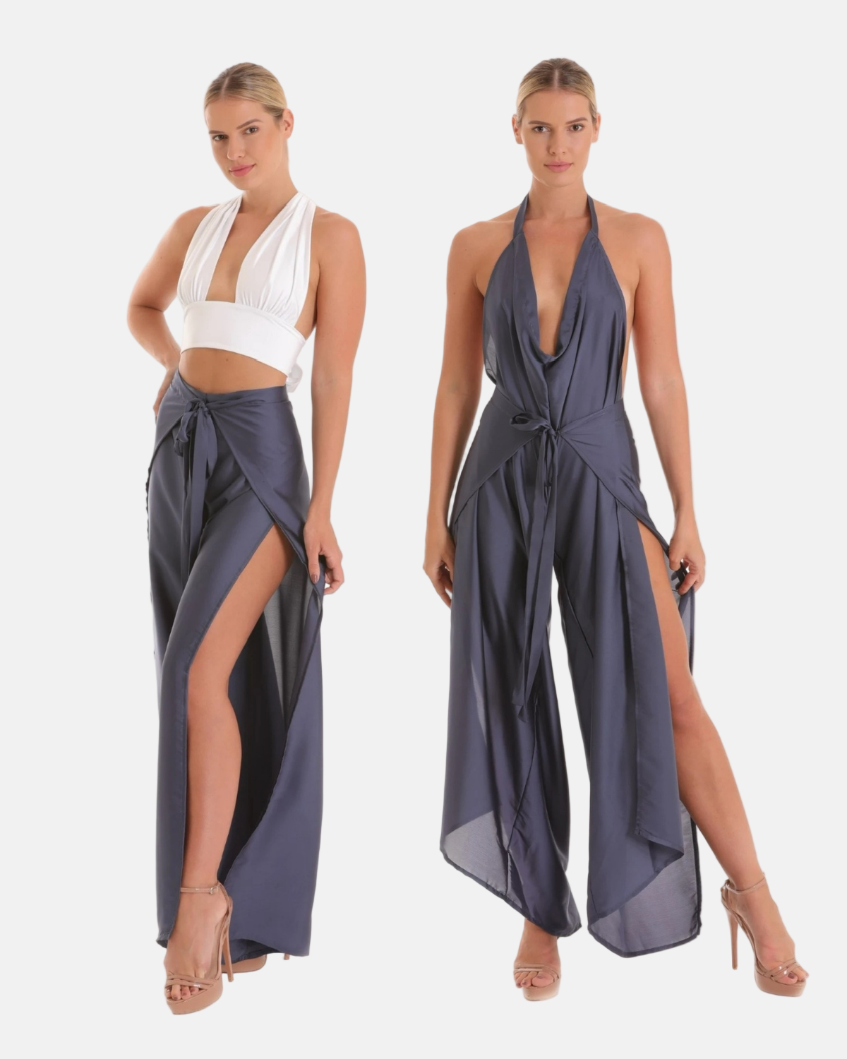 Pant to Jumpsuit Viscose Satin
