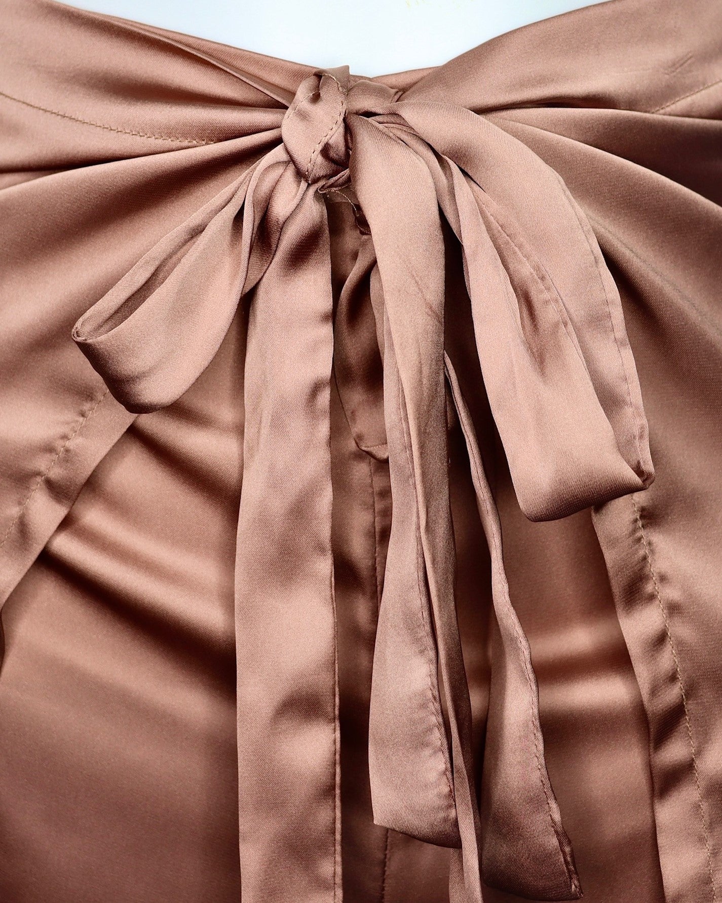 Pant to Jumpsuit | Rose Gold Satin