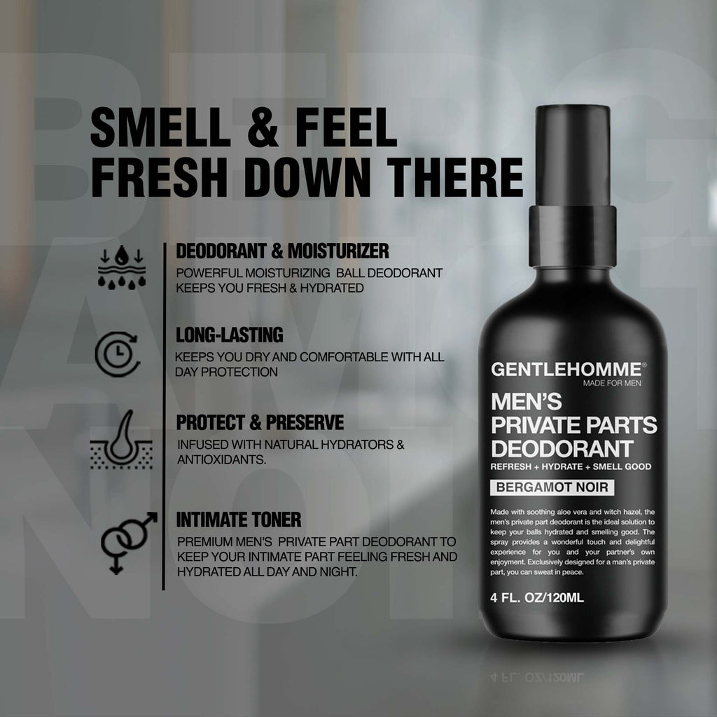 Balls Spray | Bergamot Noir