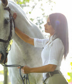 LOLLY Show Shirt with Short Sleeve | White