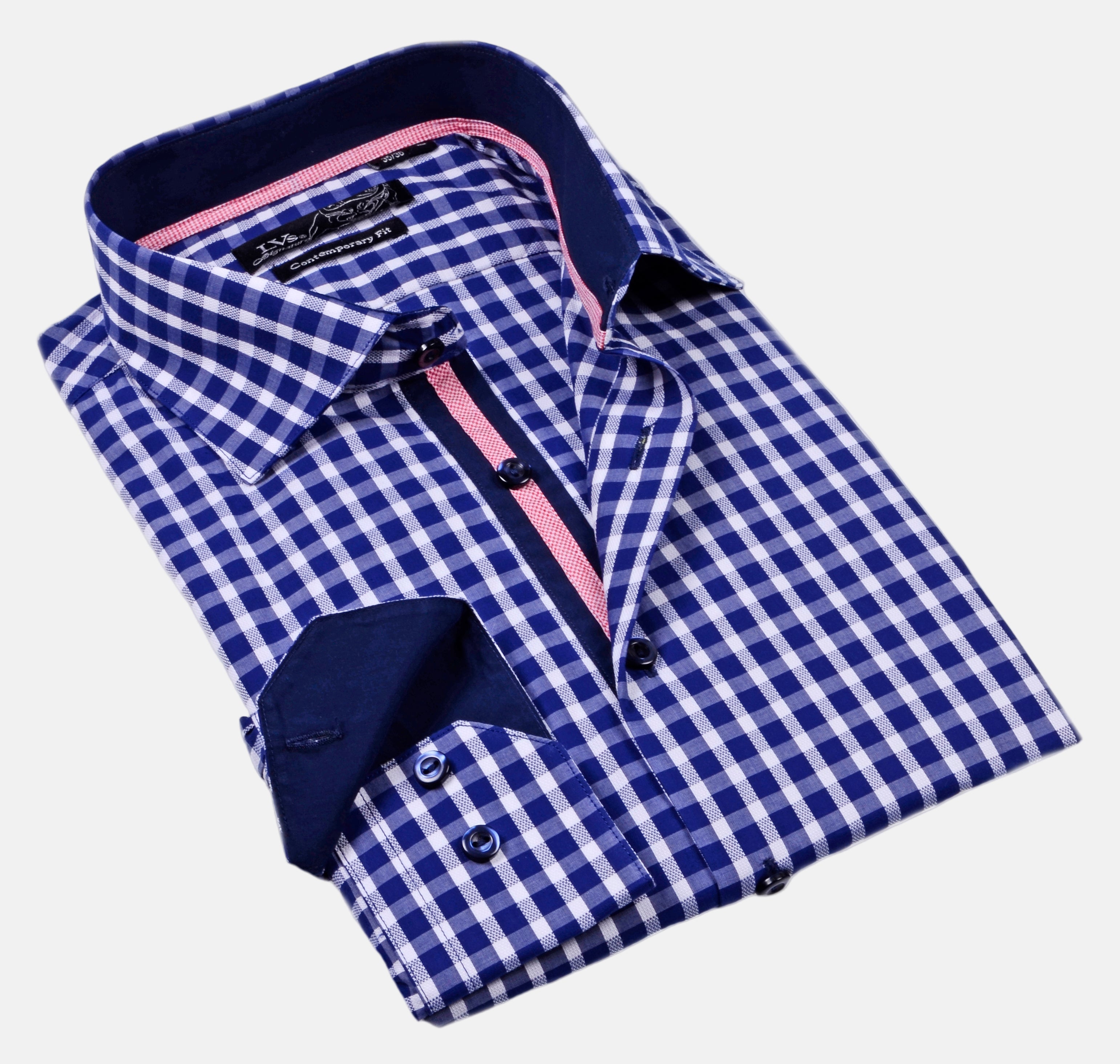 Big & Tall Shirt with Contrast Details