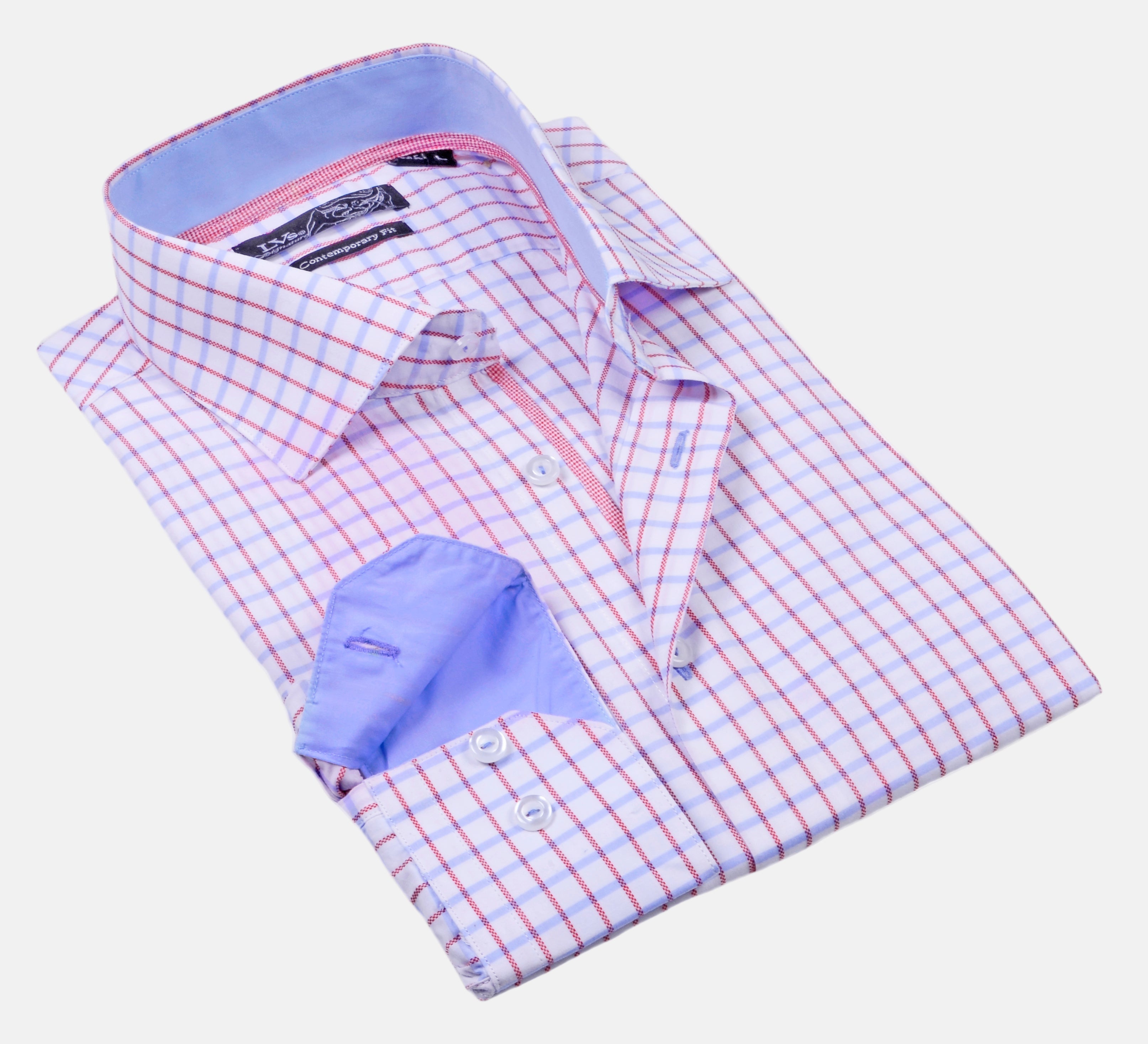 Big & Tall Shirt with Contrast Details