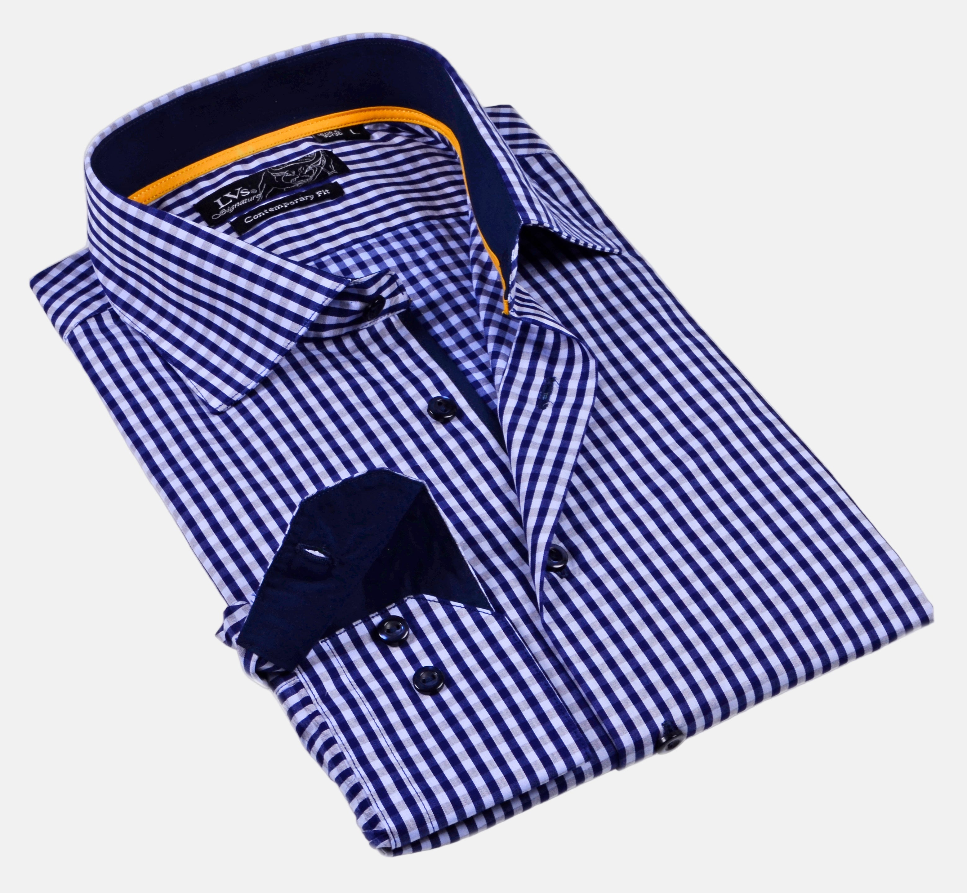 Big & Tall Shirt with Contrast Details