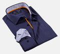 Big & Tall Shirt with Contrast Details Navy | Regulat Fit