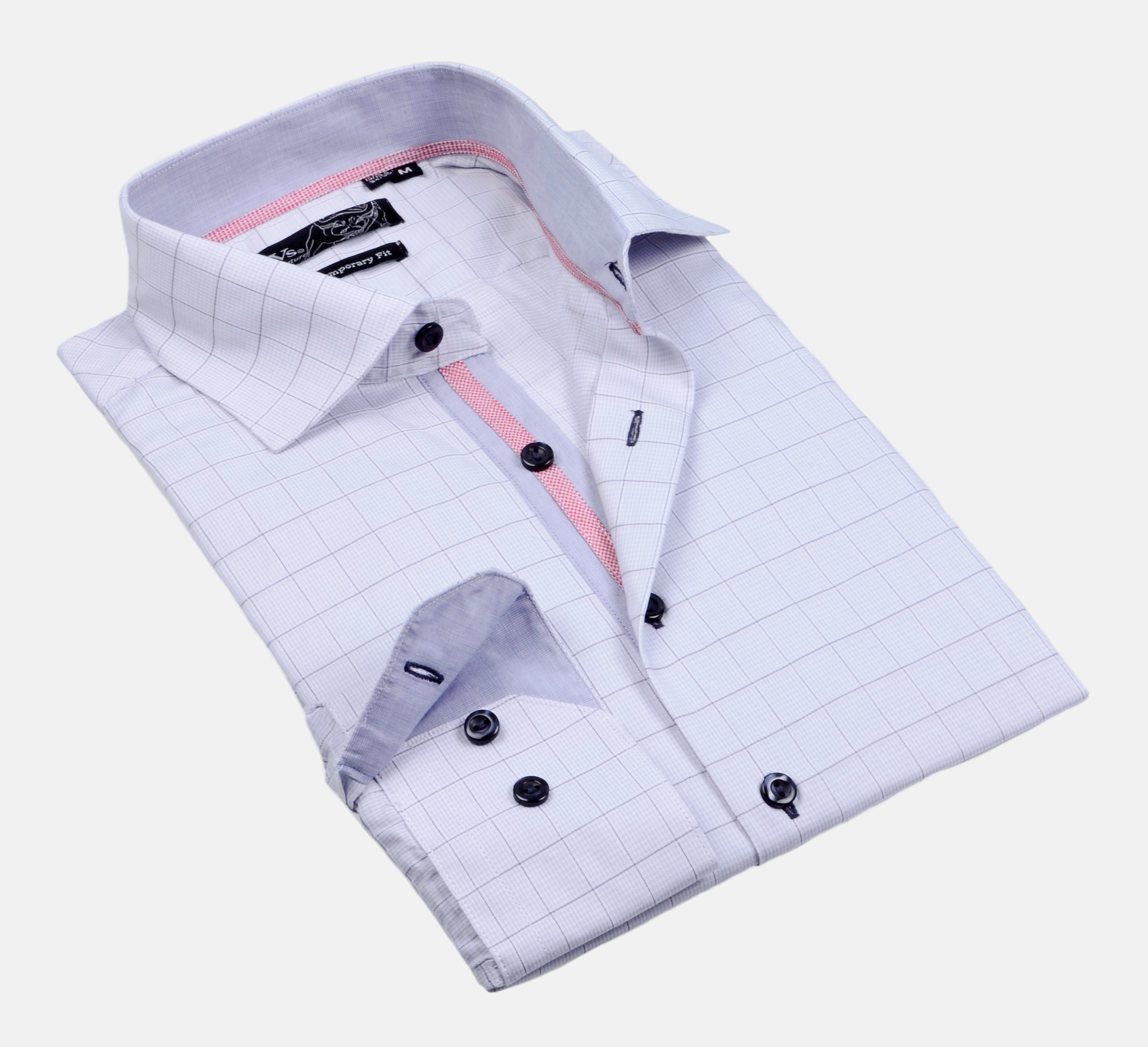 Big & Tall Shirt with Contrast Details