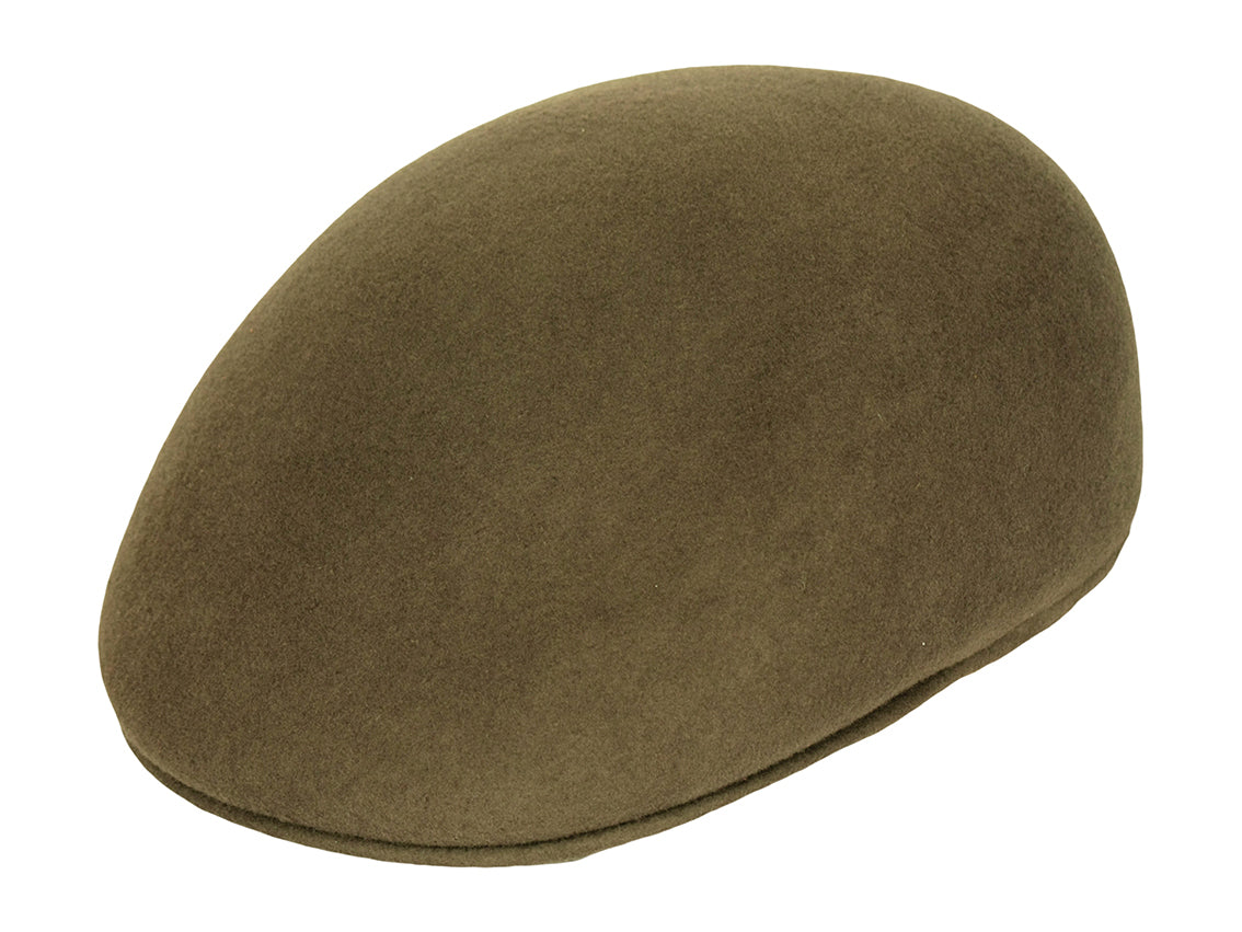 Ascot Wool Felt Flat Cap