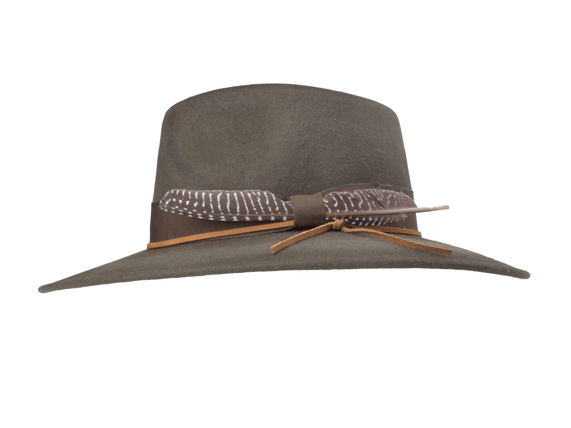 Saggy Wool Felt Fedora