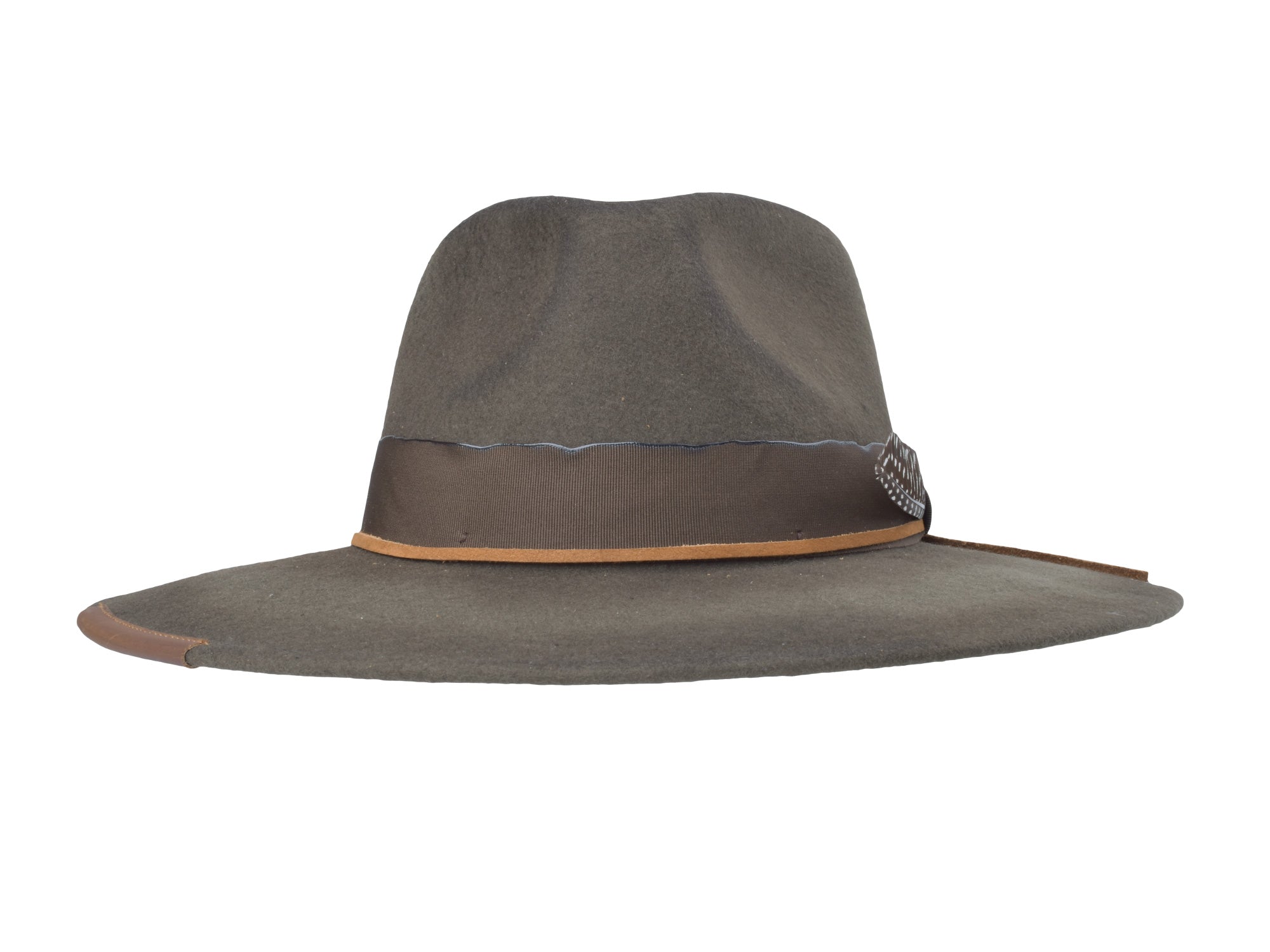 Saggy Wool Felt Fedora