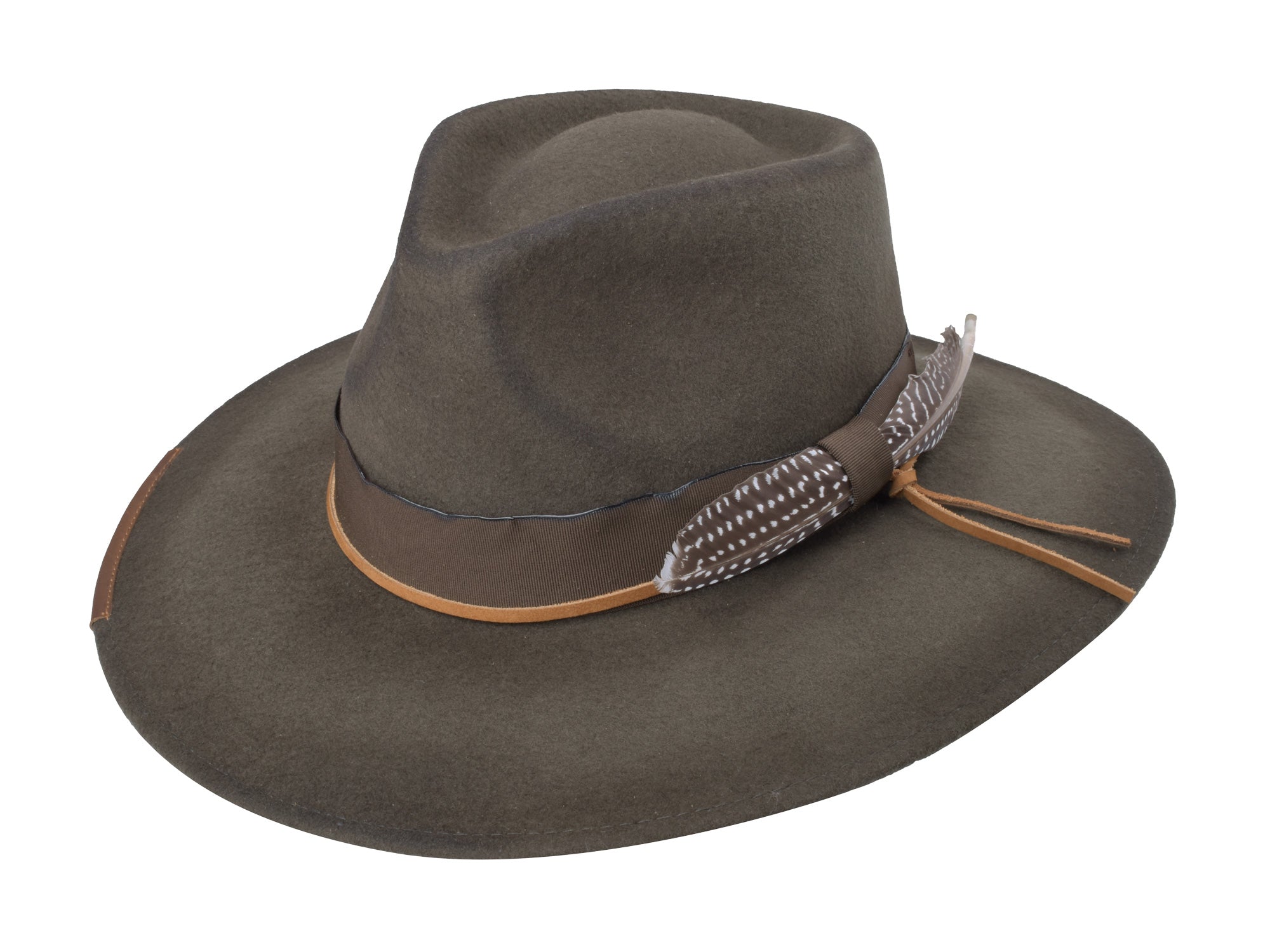 Saggy Wool Felt Fedora