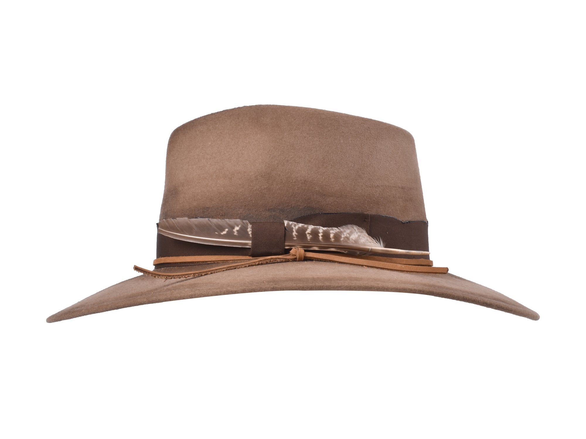 Saggy Wool Felt Fedora