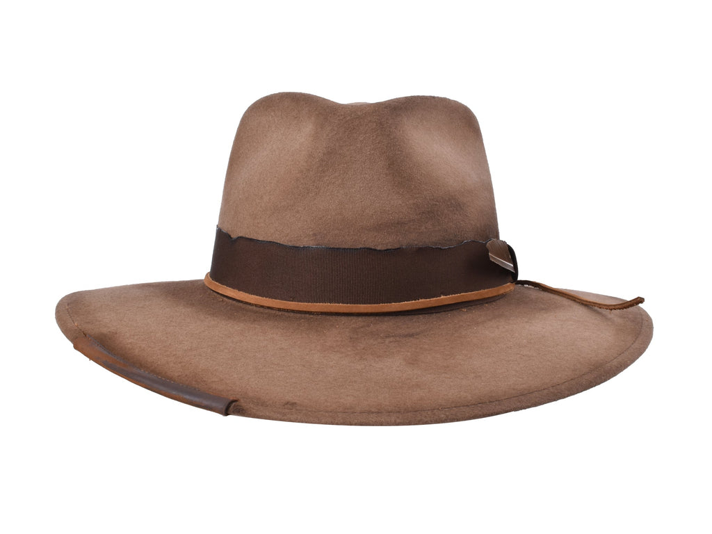 Saggy Wool Felt Fedora
