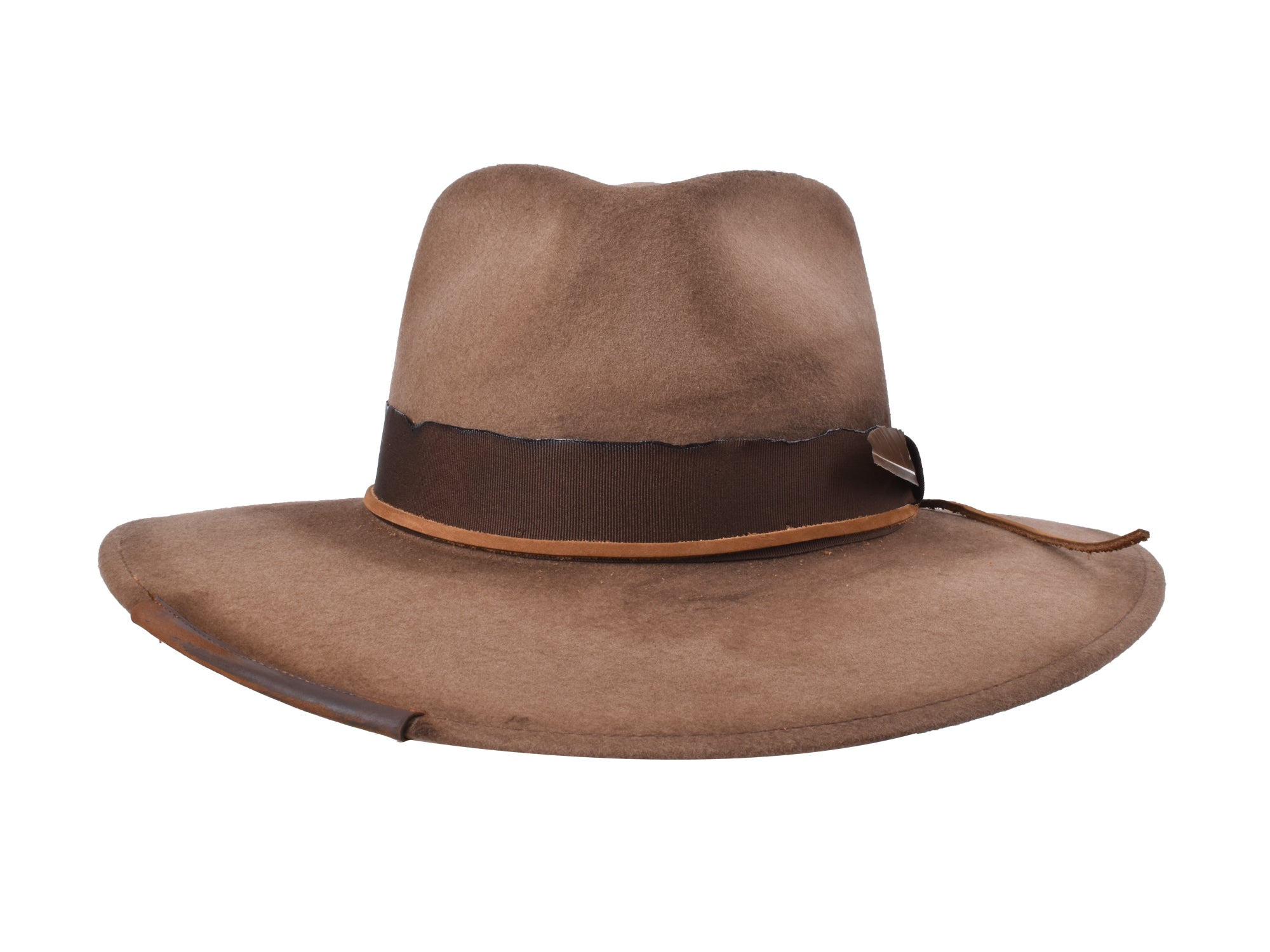 Saggy Wool Felt Fedora