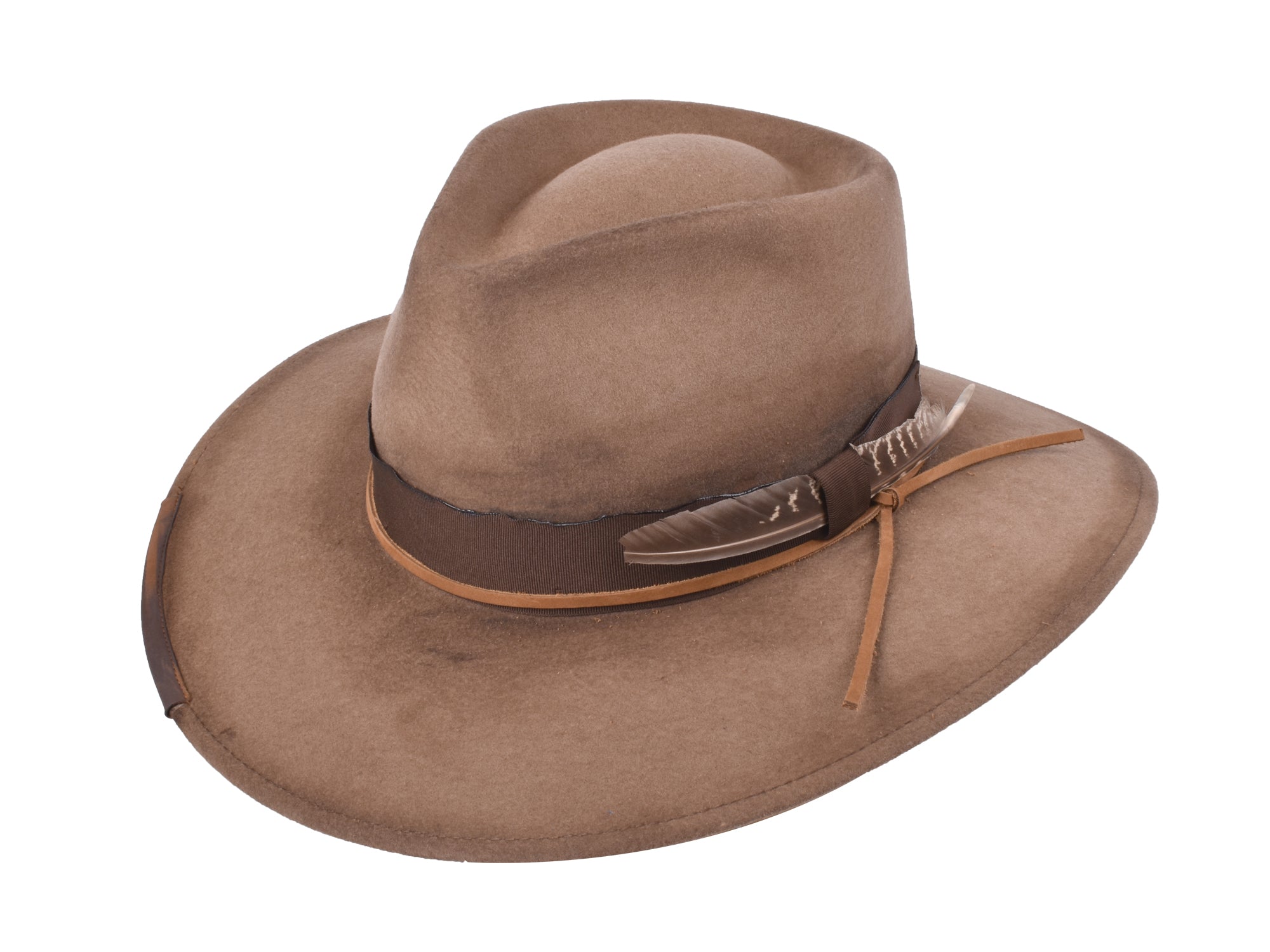 Saggy Wool Felt Fedora