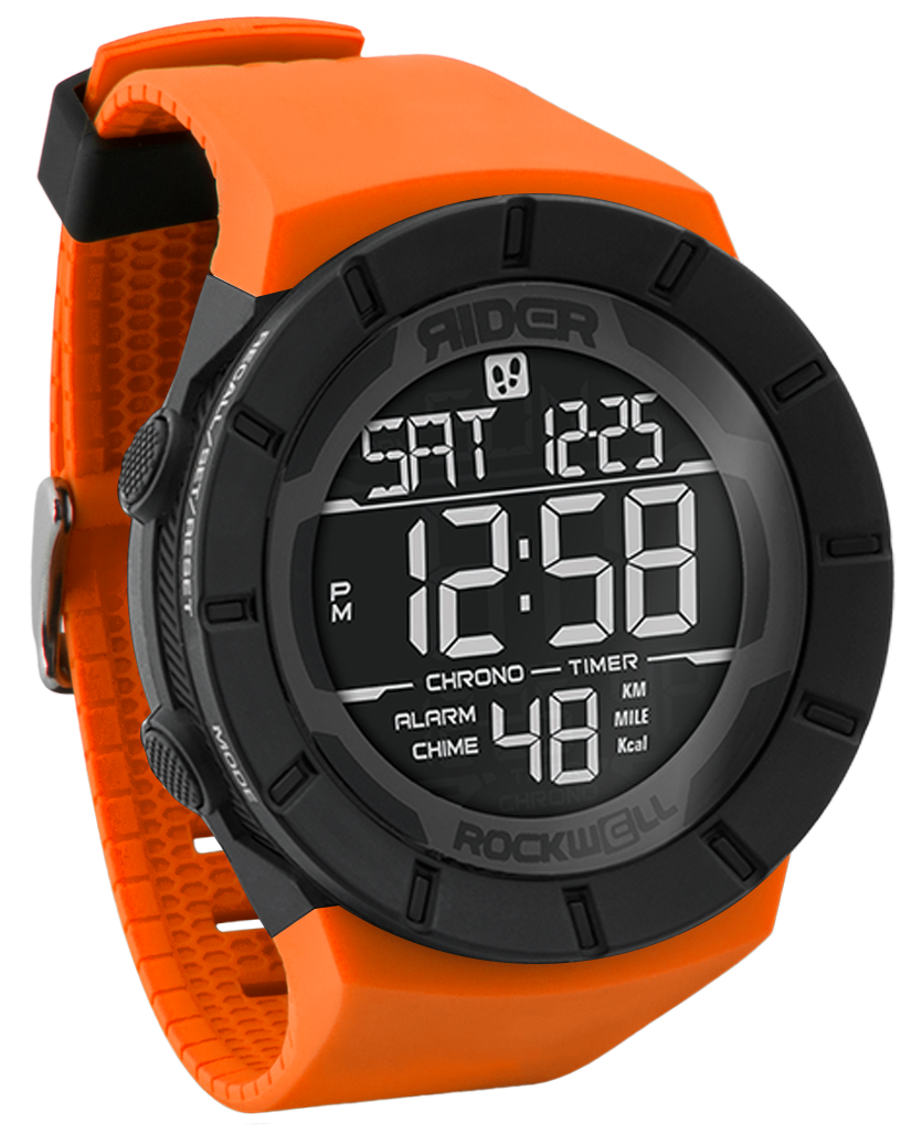 Coliseum Fit™ Watch Mix-Up Edition | Black/Orange