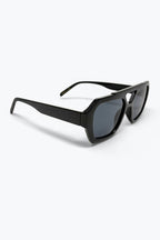 Black Geometric Frame Fashion Sunglasses for Women