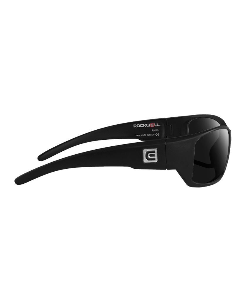The Anvil Sunglasses | Black/Black