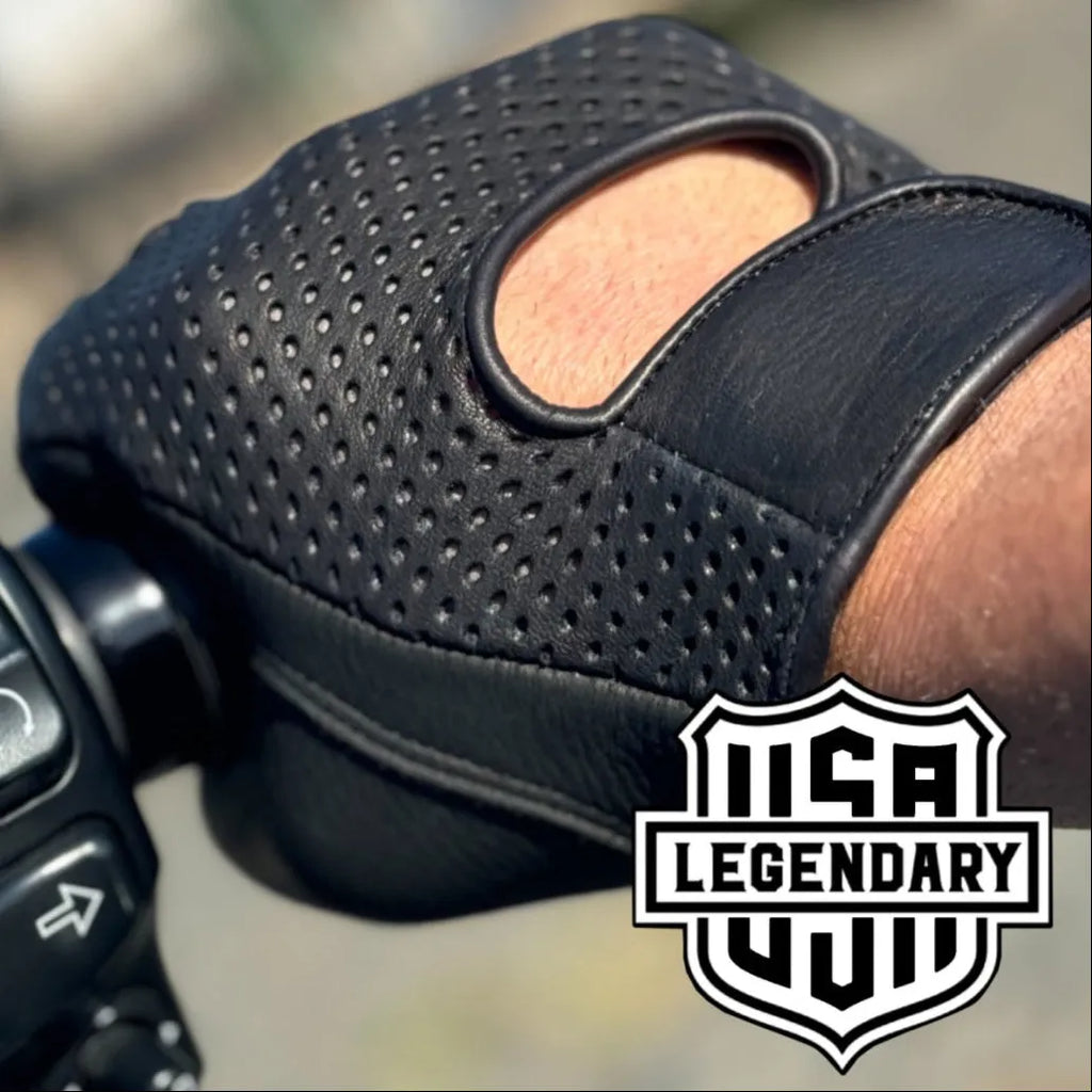Legendary Deerskin Fingerless Gloves