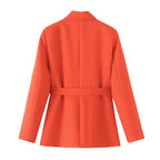 Blazer Tie-Waist Tribeca | Women - BYMANYC ® New York