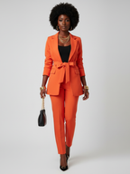 Blazer Tie-Waist Tribeca | Women - BYMANYC ® New York