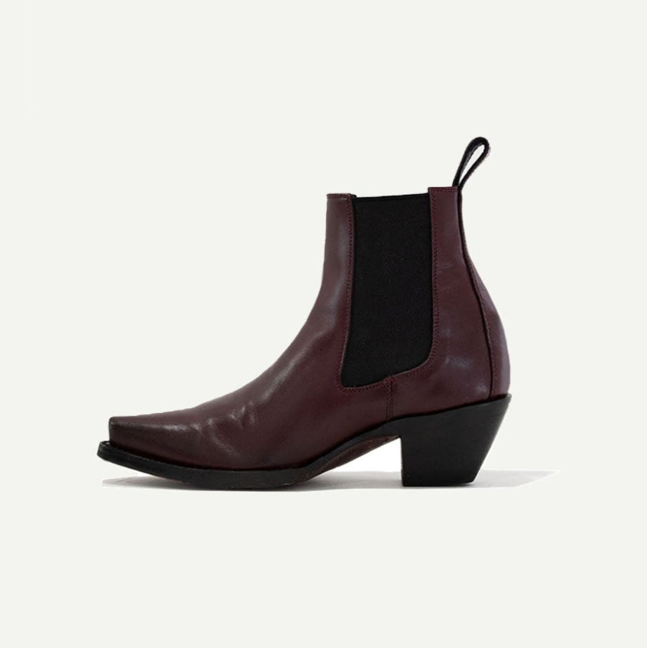 The Sandra Boot in Burgundy
