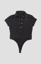 Foreplay Women’s Short-Sleeve Golf Polo Bodysuit
