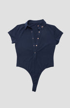 Foreplay Women’s Short-Sleeve Golf Polo Bodysuit