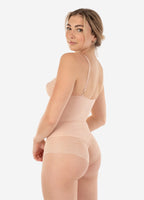 Bodysuit Shaper with Sexy Lace Detail Blush