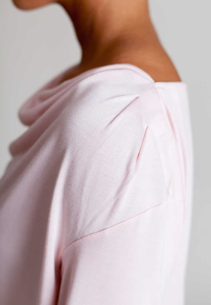 Bon Voyage Travel Tee | Blush Pink