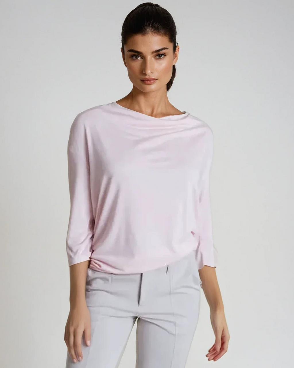 Bon Voyage Travel Tee | Blush Pink
