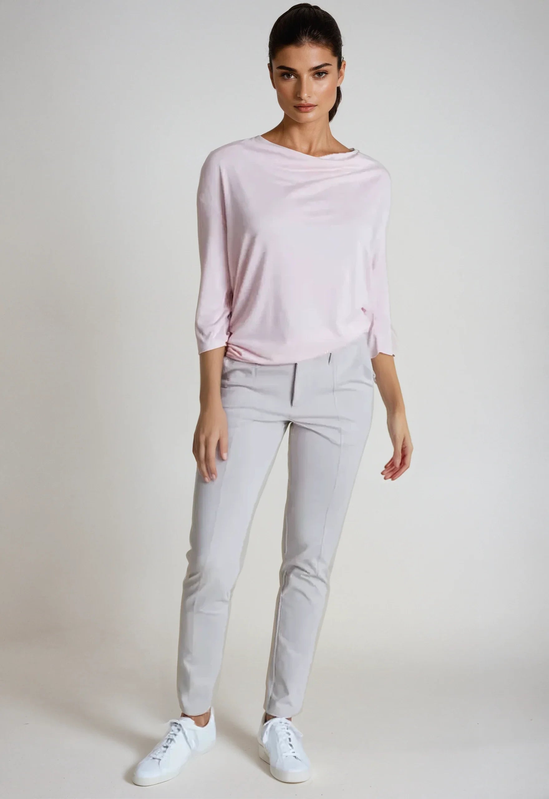 Bon Voyage Travel Tee | Blush Pink