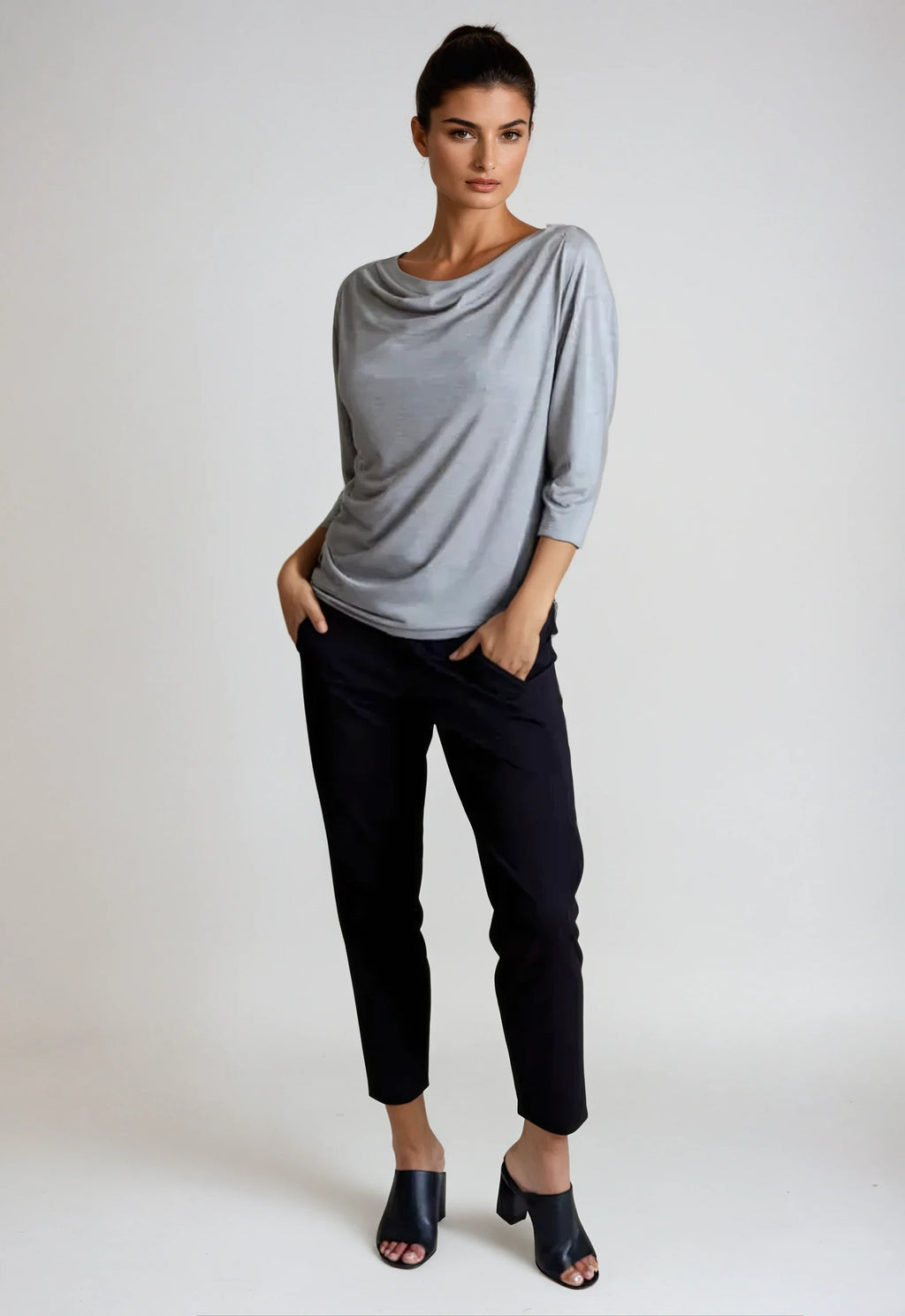 Bon Voyage Travel Tee | Heather Grey
