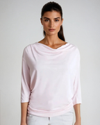 Bon Voyage Travel Tee | Blush Pink