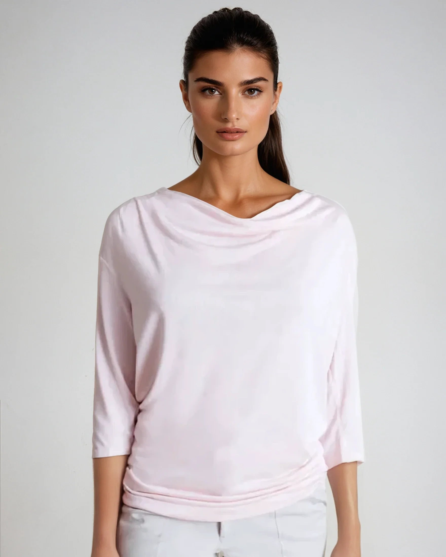 Bon Voyage Travel Tee | Blush Pink