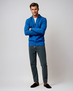 Full Zip Cotton/Cashmere Hoodie
