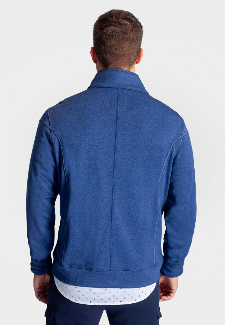 Breckenridge Full-Zip Sweatshirt | Tokyo Blue