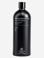 Brilliant Black® Oil Pulling Ayurvedic Mouthwash for Teeth Whitening, Detox & Gum Health