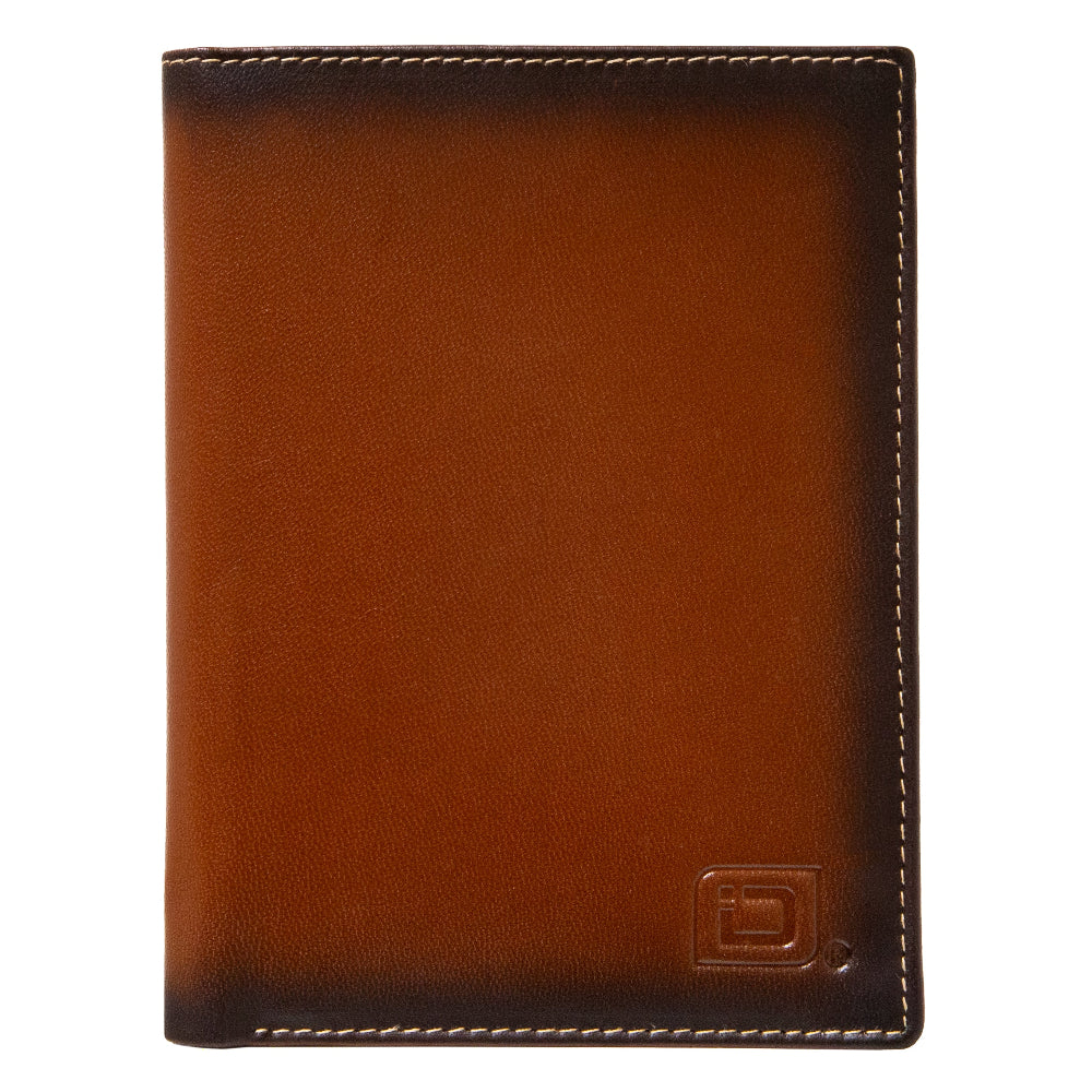 RFID Blocking Leather Passport Wallet