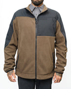 Bruin Fleece Zip Up | Major Brown