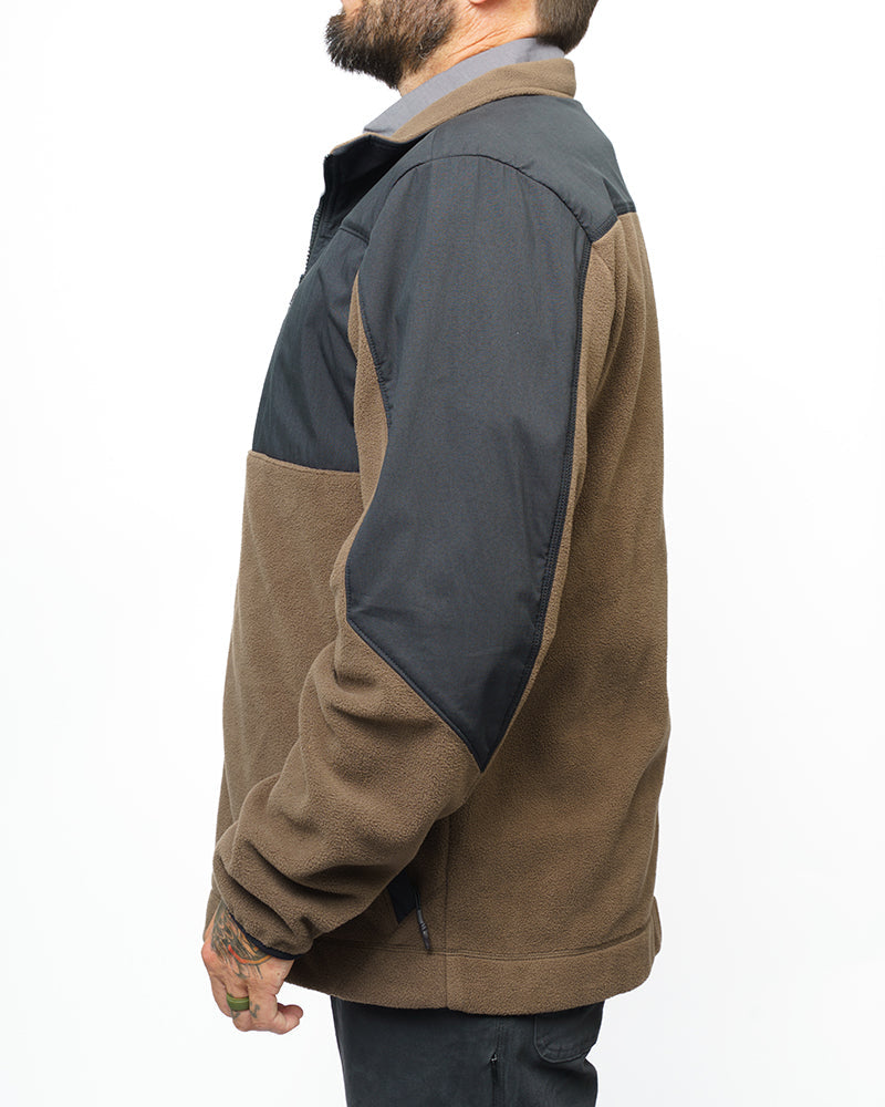 Bruin Fleece Zip Up | Major Brown